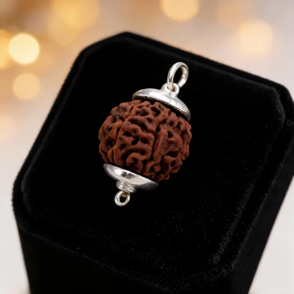 Original_6_Mukhi_Nepali_Rudraksha_Pendant_With_Silver_Cap_Sacred_Six_Face_Locket_For_Confidence_Wisdom_Spiritual_Growth