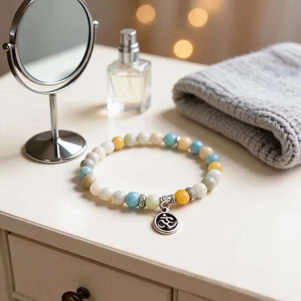 Natural_Amazonite_Bracelet_With_Om_Charm_Crystal_Stone_Bracelet_For_Calmness_Balance_Positive_Energy