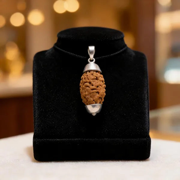 Original_2_Mukhi_Rudraksha_Pendant_With_Silver_Cap_South_Rudraksha_Locket_For_Harmony_Spiritual_Balance