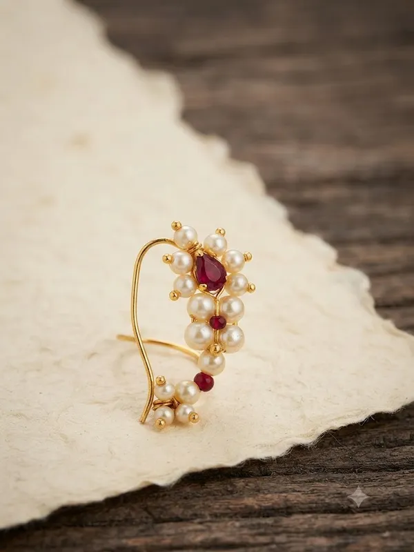 Pearl_And_Red_Brass_And_Copper_Nath_For_Women