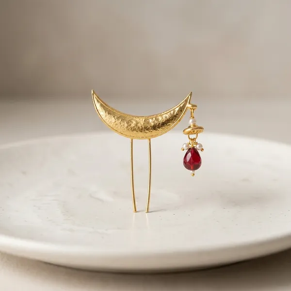 Golden_Brass_And_Copper_Khopa_For_Women