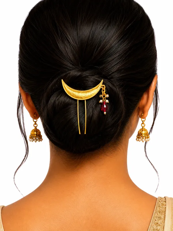 Golden_Brass_And_Copper_Khopa_For_Women