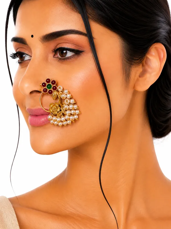 Multicolor_Brass_And_Copper_Nath_For_Women