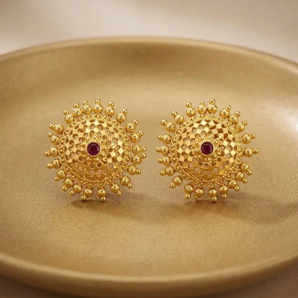 Golden_Brass_And_Copper_Kundan_Studded_Earrings_For_Women