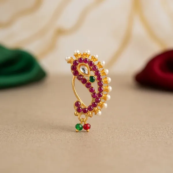 Multicolor_Brass_And_Copper_Nath_For_Women