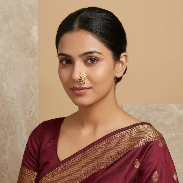 Golden_And_Multicolor_Brass_And_Copper_Nath_For_Women