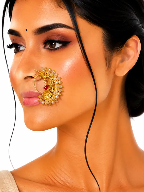 Multicolor_Brass_And_Copper_Nath_For_Women
