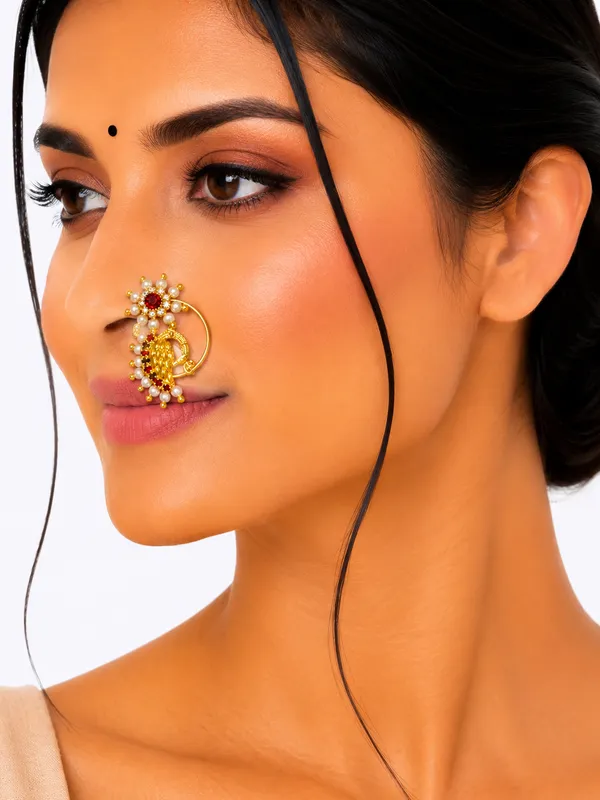 Multicolor_Brass_And_Copper_Nath_For_Women