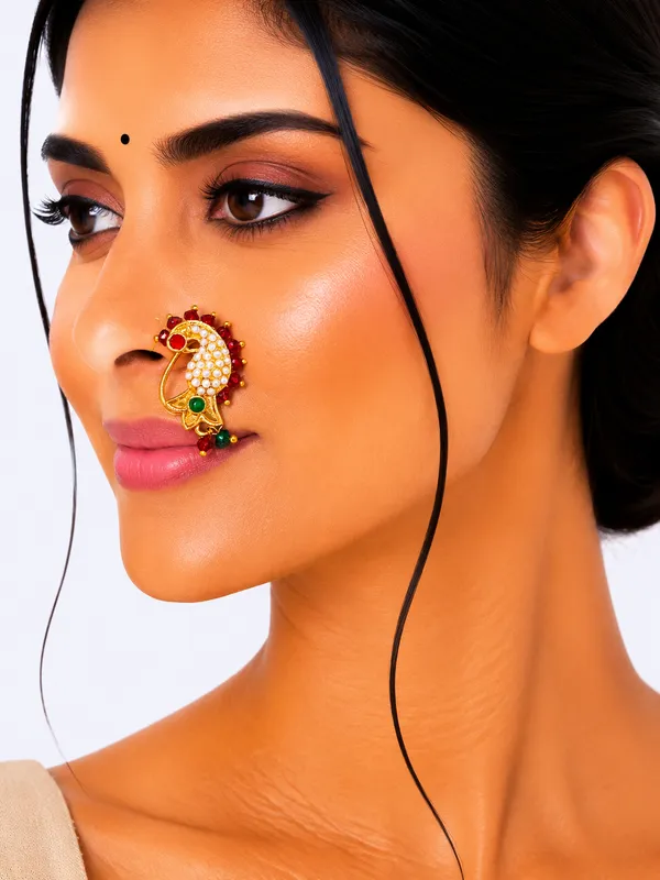 Pearl_And_Pink_Brass_And_Copper_Nath_For_Women