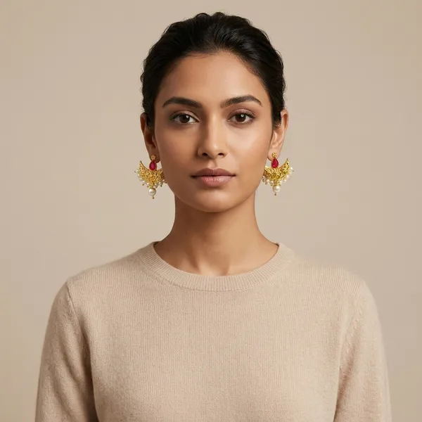 Multicolor_Brass_And_Copper_Earrings_For_Women