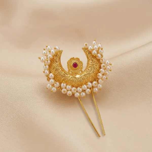 Multicolor_Brass_And_Copper_Khopa_For_Women