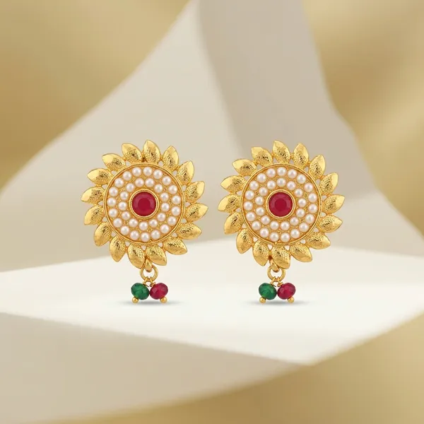 Multicolor_Brass_And_Copper_Earrings_For_Women