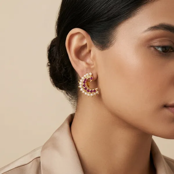 Multicolor_Brass_And_Copper_Earrings_For_Women