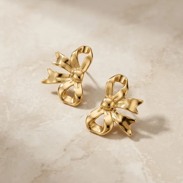 Golden_Stainless_Steel_Anti_Tarnish_Earrings_For_Women