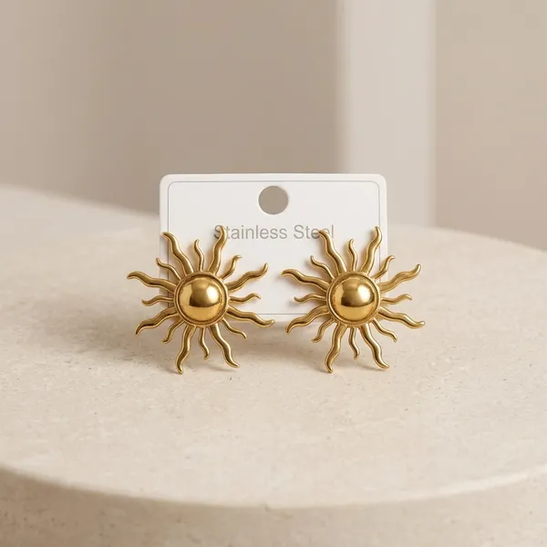 Golden_Stainless_Steel_Anti_Tarnish_Earrings_For_Women