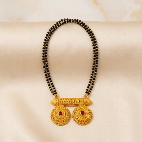 Golden_Brass_And_Copper_Mangalsutra_Pendant_For_Women