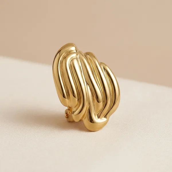 Golden_Stainless_Steel_Anti_Tarnish_Earrings_For_Women