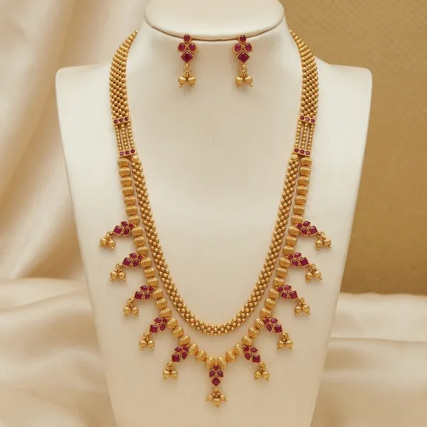 Golden_Brass_And_Copper_Long_Necklace_For_Women
