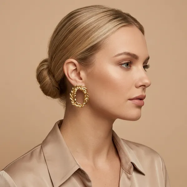 Golden_Stainless_Steel_Anti_Tarnish_Earrings_For_Women