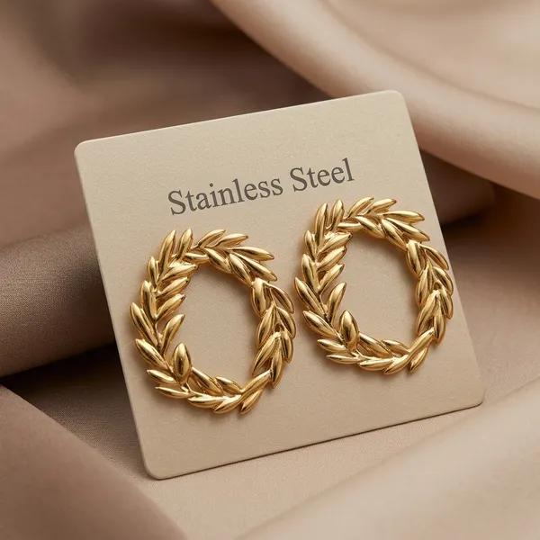 Golden_Stainless_Steel_Anti_Tarnish_Earrings_For_Women