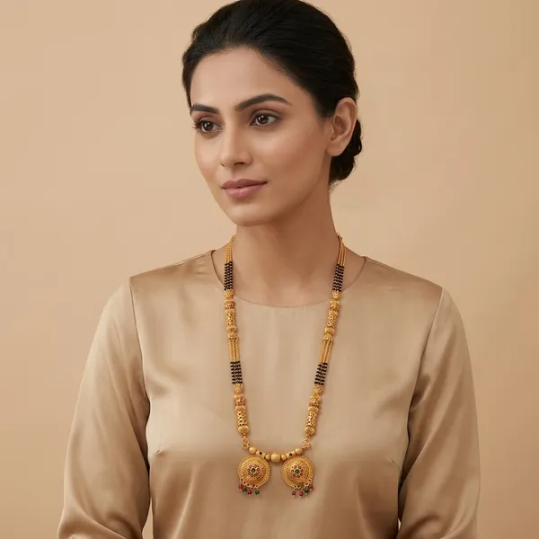 Brass_And_Copper_Long_Mangalsutra_For_Women