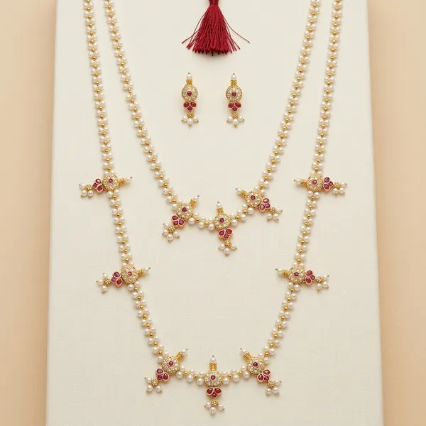 Pearl_Brass_And_Copper_Long_And_Short_Necklace_Combo_For_Women
