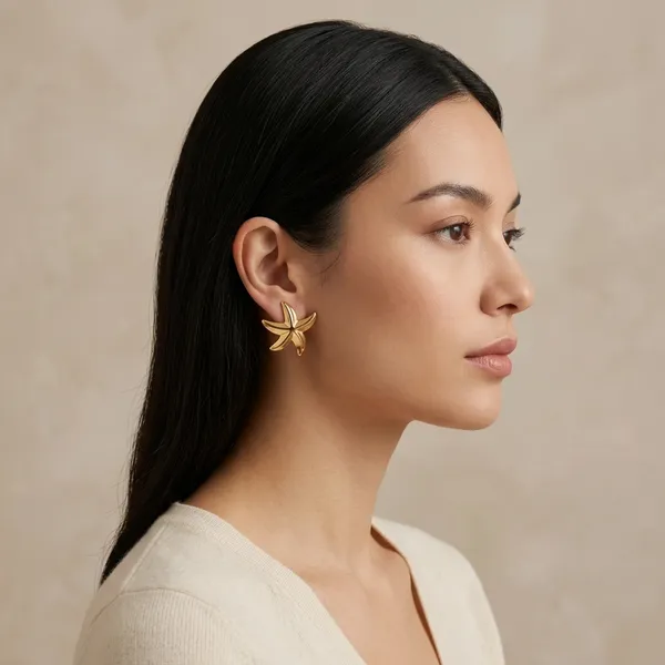 Golden_Stainless_Steel_Anti_Tarnish_Earrings_For_Women