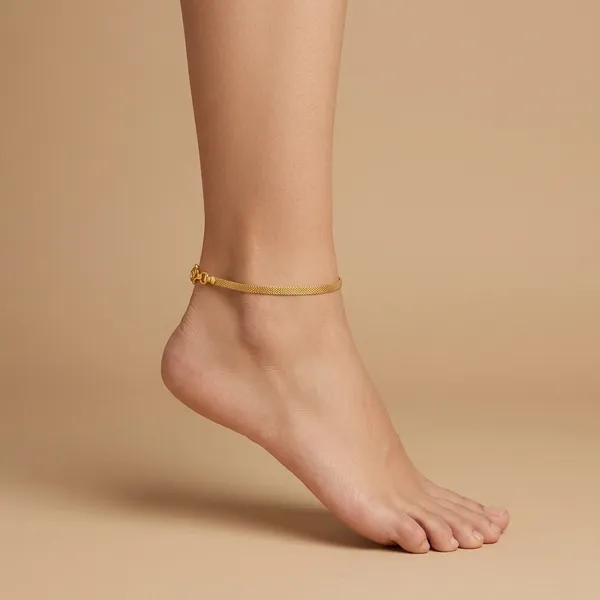 Golden_Brass_And_Copper_Anklets_For_Women