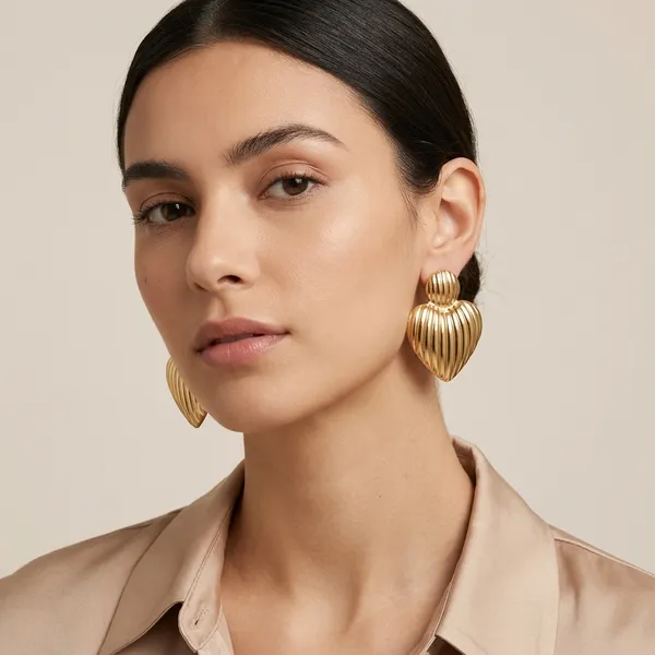 Golden_Stainless_Steel_Anti_Tarnish_Earrings_For_Women