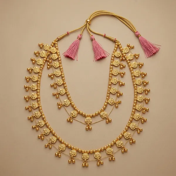 Golden_Brass_And_Copper_Long_And_Short_Necklace_Combo_For_Women