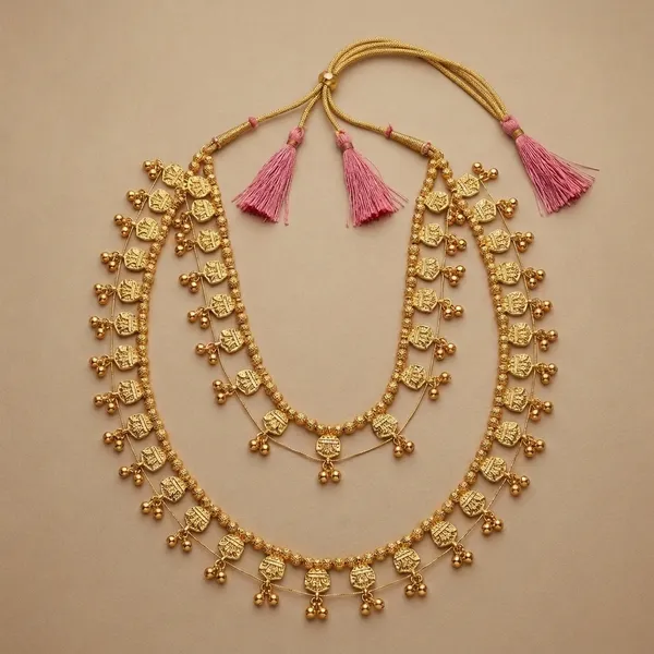 Golden_Brass_And_Copper_Long_And_Short_Necklace_Combo_For_Women