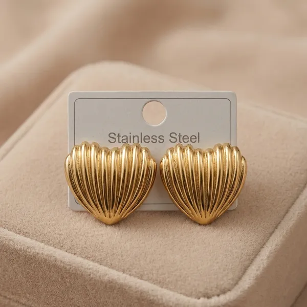 Golden_Stainless_Steel_Anti_Tarnish_Earrings_For_Women