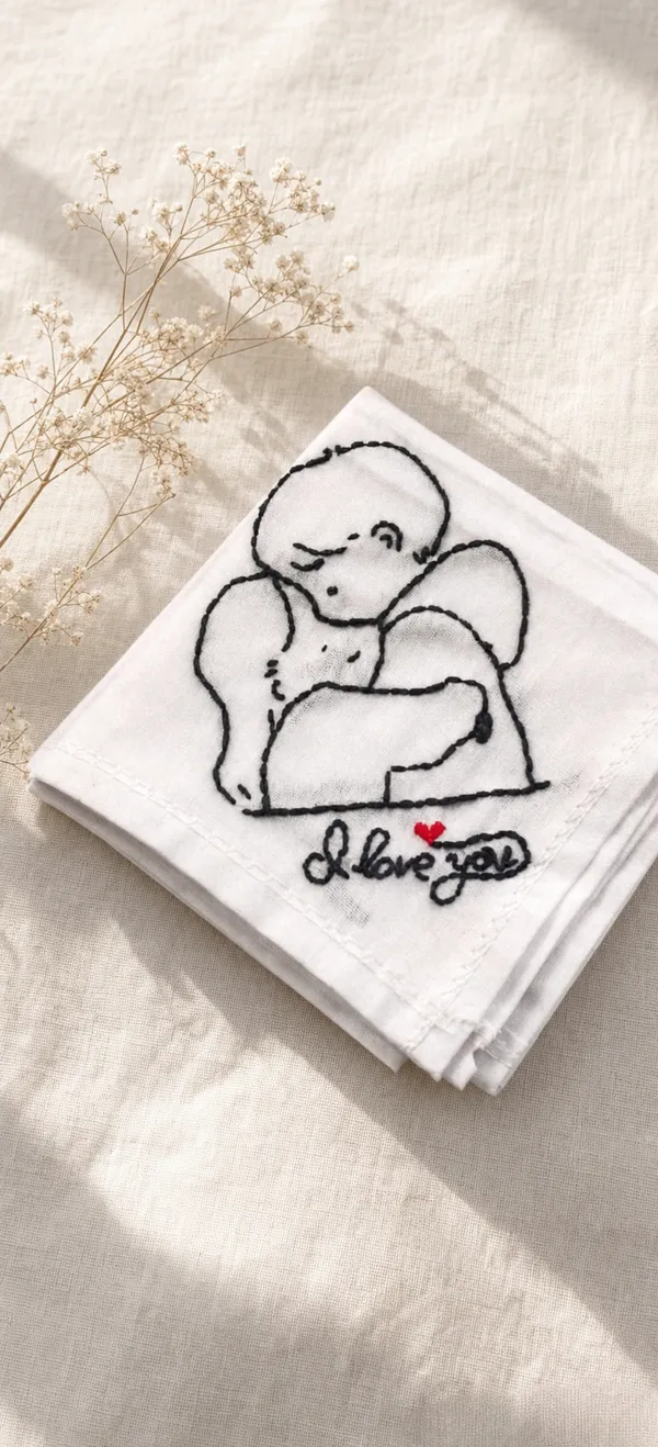 White_Embroidered_Handkerchief_for_Couples