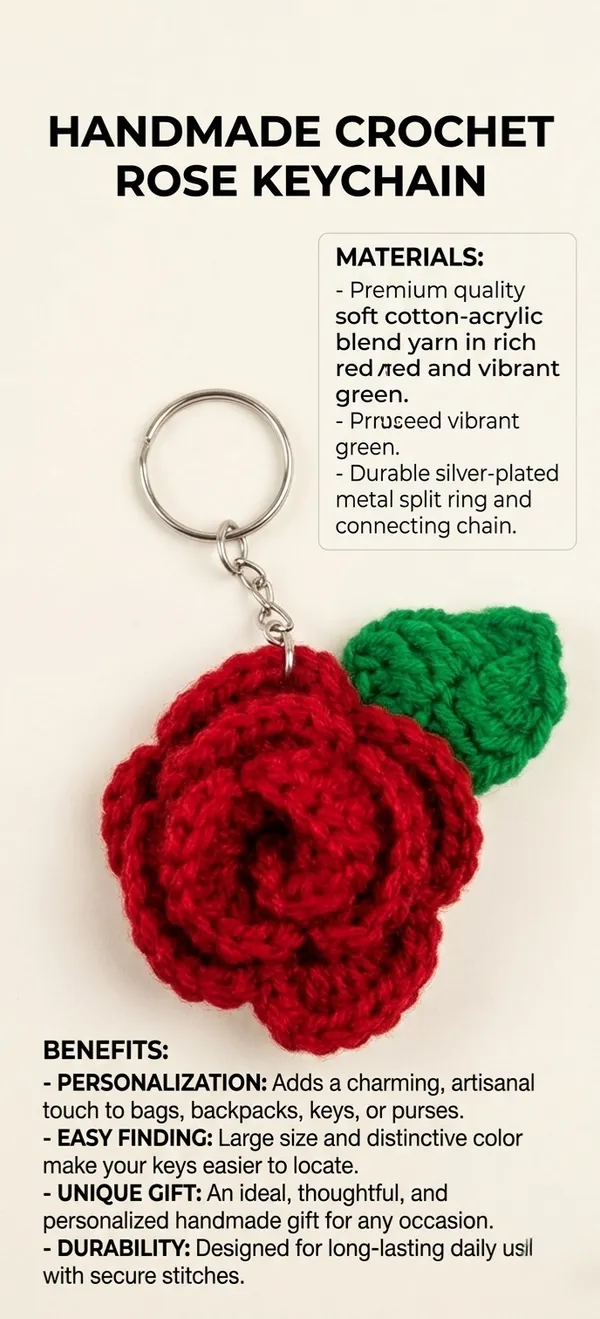 Red_Crochet_Rose_Keychain_for_Women