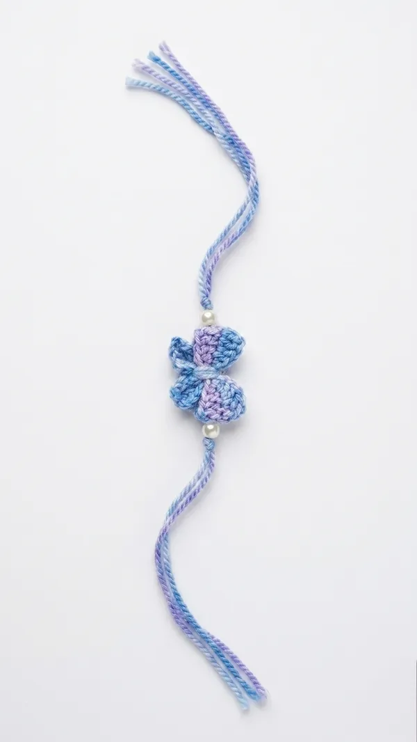 Blue_Crochet_Butterfly_Rakhi_for_Brother