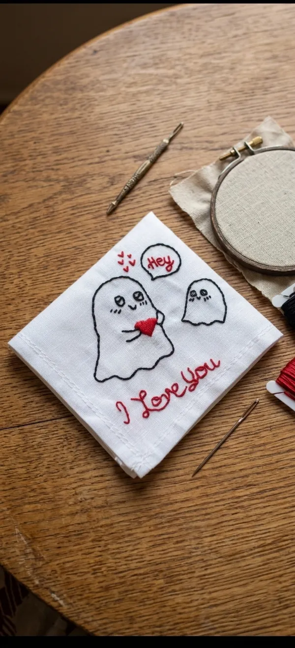White_Cotton_Embroidered_Handkerchief_Gift_Set_for_Loved_Ones