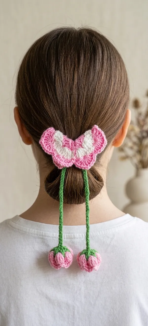 Pink_Crochet_Butterfly_Hair_Accessory_for_Women