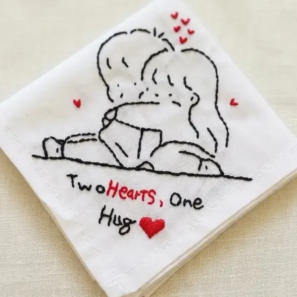 White_Cotton_Embroidered_Handkerchief_For_Gifting