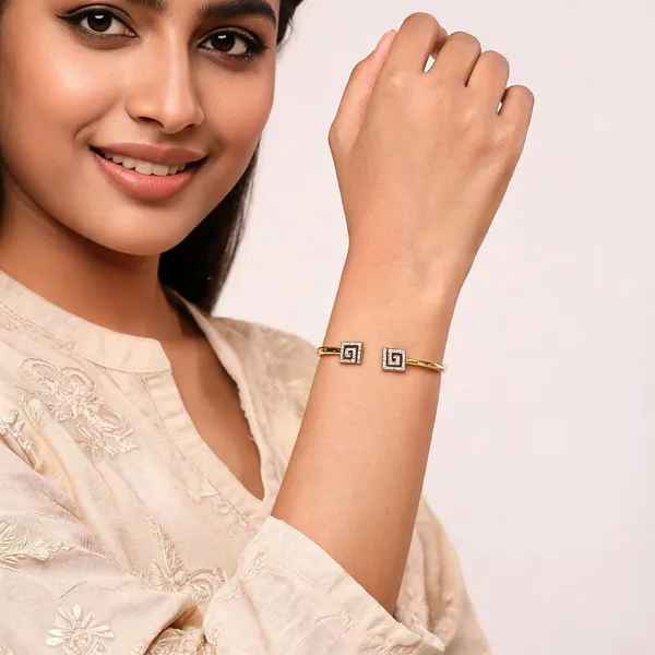 Gold_Toned_Sleek_Cuff_Bracelet_With_Greek_Key_Motif_For_Women