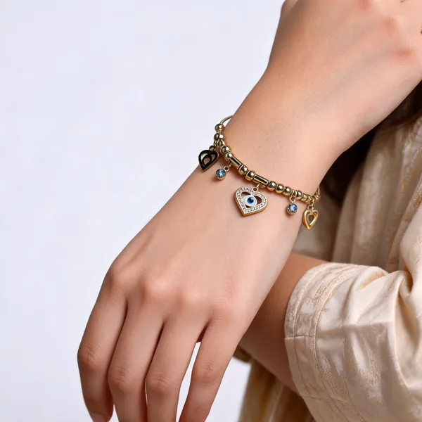 Gold_Toned_Evil_Eye_Charm_Bracelet_For_Women