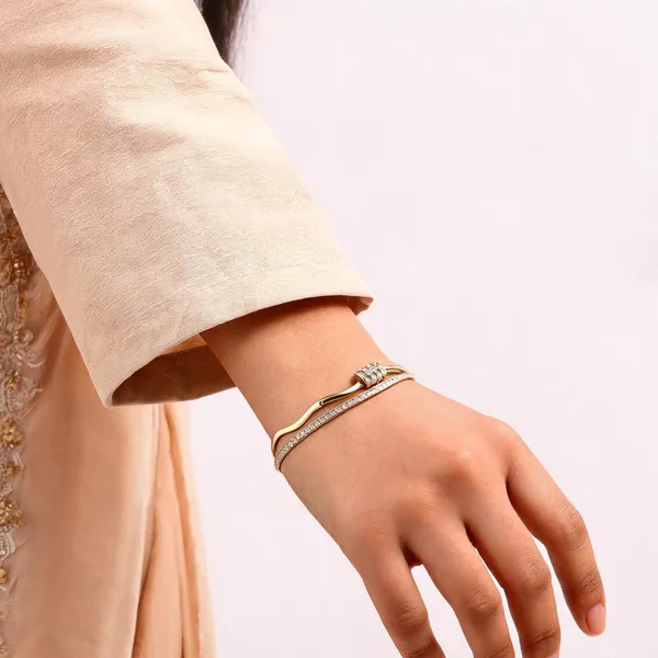 Gold_Toned_Studded_Cuff_Bracelet_For_Women