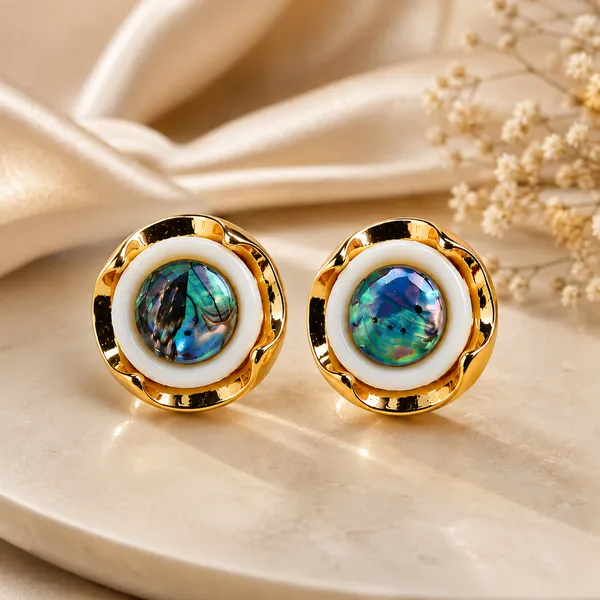 Premium_Gold-Tone_Iridescent_Statement_Earrings_|_Elegant_White_&_Multicolor_Stone_Finish