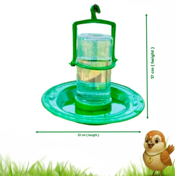 Green_Transparent_Cylindrical_Hanging_Bird_Water_Feeder_Pack_Of_2