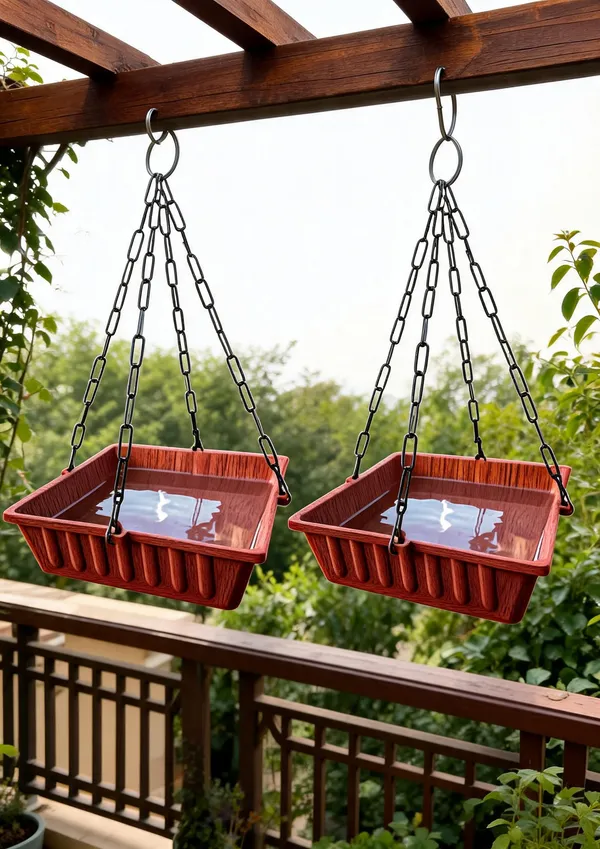 Brown_Plastic_Hanging_Bird_Bath_With_Chain_Terracotta_Pack_Of_2