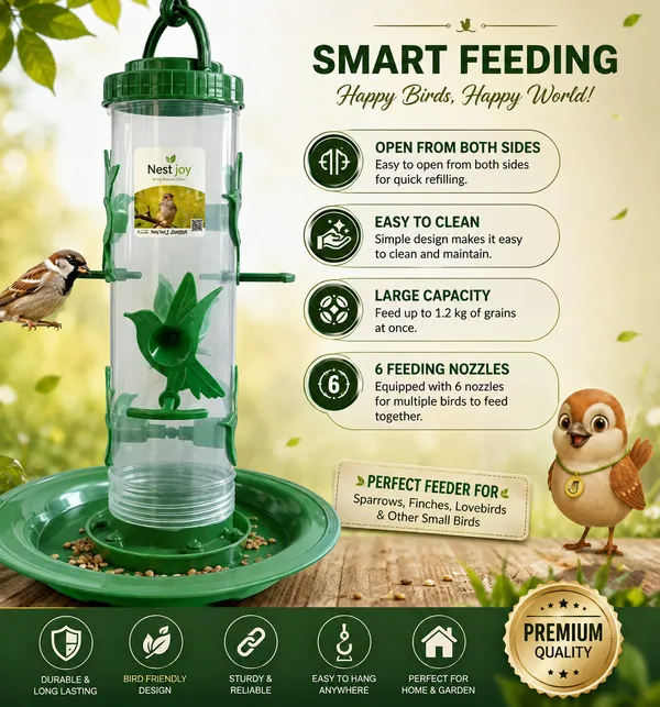 Transparent_Cylindrical_Hanging_Bird_Feeder_6_Nozzles