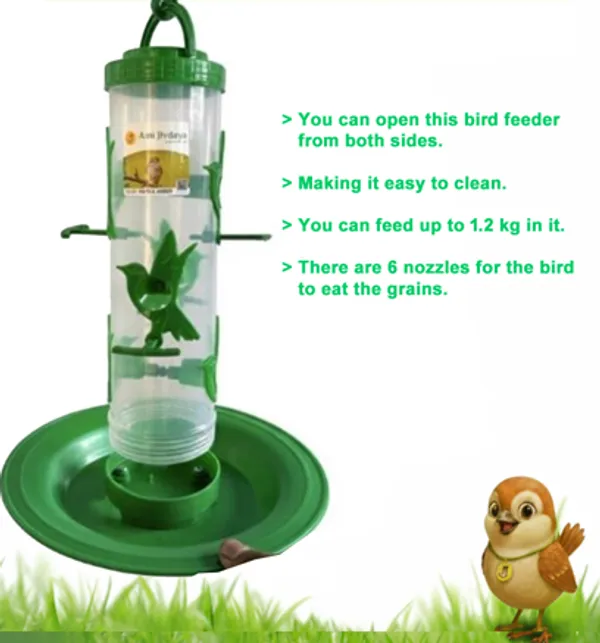 Transparent_Cylindrical_Hanging_Bird_Feeder_6_Nozzles