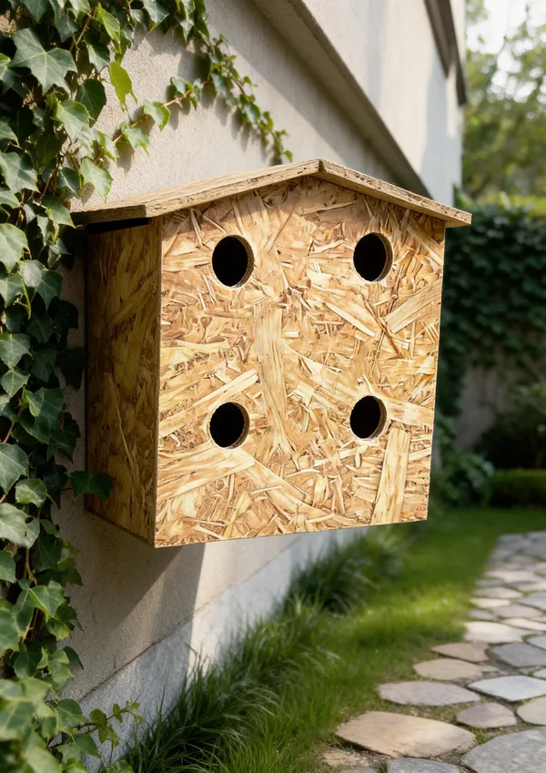 Brown_Wood_Four-Entry_Vertical_Bird_House_With_Sloped_Roof