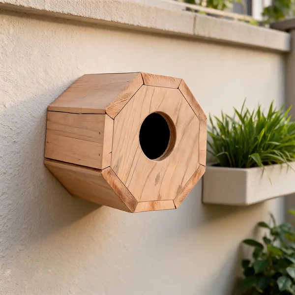 Brown_Pine_Wood_Compact_Faceted_Bird_Nesting_House