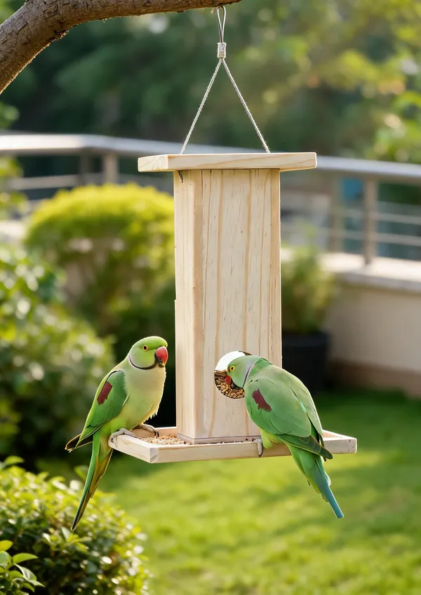 Brown_Pine_Wood_Hanging_Parrot_Bird_Feeder_With_Platform