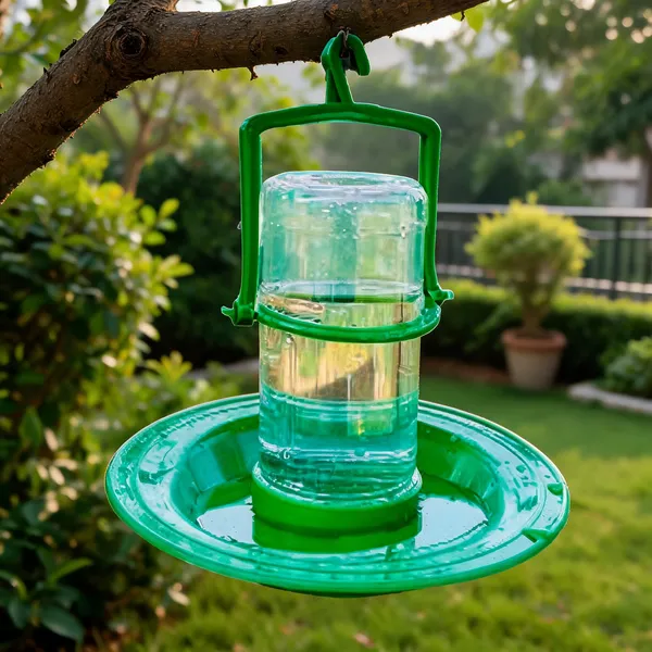 Green_Plastic_Hanging_Bird_Water_Feeder